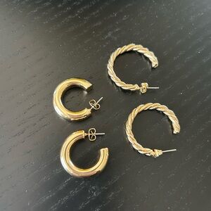 Ettika Gold Hoops